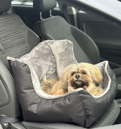 Trixie Hunde-Autositz schwarz grau – Verpackung