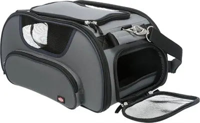 Trixie Hundeflugzeug Tasche Flügel Grau/Schwarz