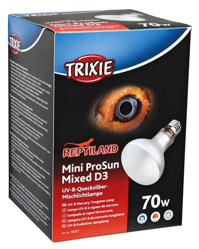 Trixie Reptiland Mini Prosun Mixed D3 Uv-B Lampe Selbststartend