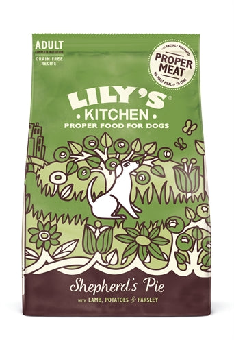 Lily's Kitchen Hund Erwachsene Lamm Schäfer Pastete Trockenfutter