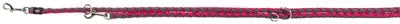Trixie Cavo Verstellbare Hundeleine Fuchsia/Grau