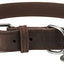 Trixie Halsband Hond Rustic Vetleer Donkerbruin