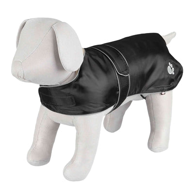 Hundemantel Orleans von Trixie in Schwarz – Rückenansicht