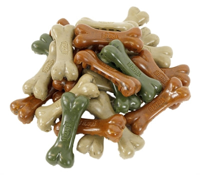 Trixie Denta Fun Veggie Bone Honeycomb Sortiment – Vegetarische Zahnpflege-Kausnacks für Hunde