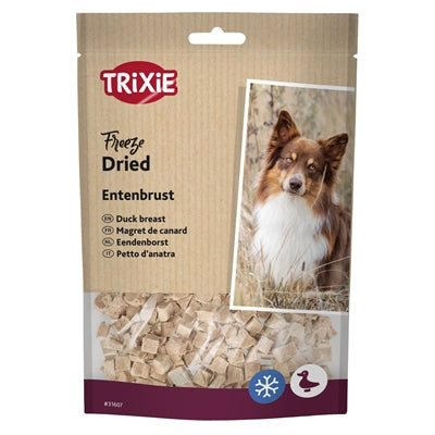 Trixie Premio Gefriergetrocknete Entenbrust – Natürlicher Hundesnack aus reiner Ente