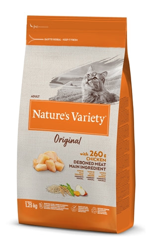 Nature’s Variety Original Huhn Katzenfutter – Getreidefreies Trockenfutter für erwachsene Katzen