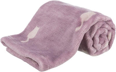 Trixie Lilly Katzentoilette Beere/Violett – Geschlossene Katzentoilette mit Haube