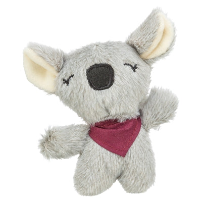 Trixie Plüsch-Koala mit Katzenminze – Kuscheliges Katzenspielzeug zum Spielen
