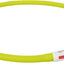 Trixie Lichtgevende Halsband Hond Usb Siliconen Oplaadbaar Groen