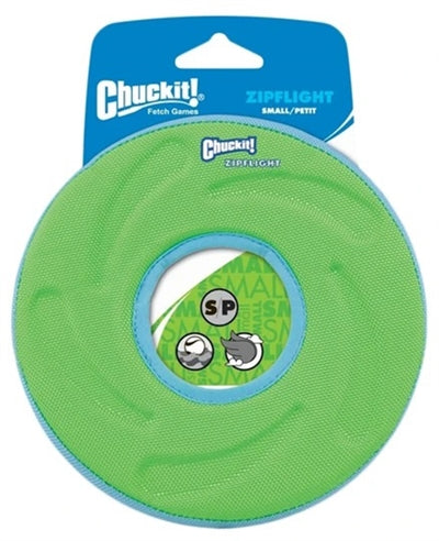Chuckit Zipflight Wurfscheibe – Fliegende Frisbee für Hunde zum Apportieren