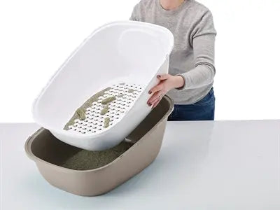 Savic Kattenbak Reina Sift Warmgrijs