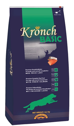 Kronch Basic Adult Trockenfutter – Ausgewogenes Hundefutter für erwachsene Hunde