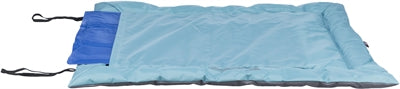 Trixie Samoa Classic Hundebett Hellblau Grau – Bequemes Schlafkissen für Hunde