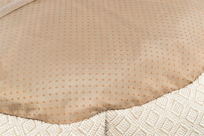 Trixie Hund Korb Boho Eckig Beige