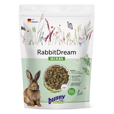 Bunny Nature Kaninchen Traumkräuter – Natürliche Kräutermischung für Kaninchen