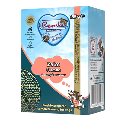 Renske Frische Mahlzeit Lachs Getreidefrei – Premium Nassfutter für empfindliche Hunde