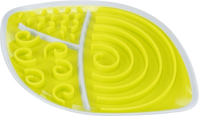 Trixie Lick'n'Snack Platte Blattform TPR – Schleckmatte für Hunde und Katzen