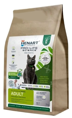 Henart Insect Cat Adult mit Eierschalenmembran – Hypoallergenes Katzenfutter mit Insektenprotein
