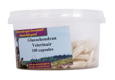 Dierendrogist Glucochondran-Kapseln – Gelenk-Ergänzungsfutter mit Glucosamin für Hunde