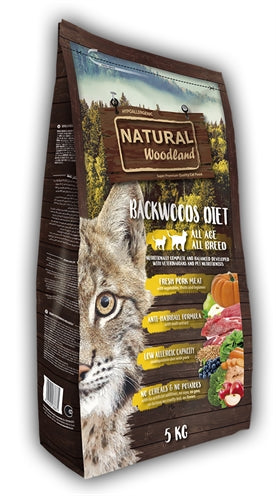 Natural Woodland Katzenfutter Hinterwälder – Natürliches Trockenfutter für Katzen und Kitten
