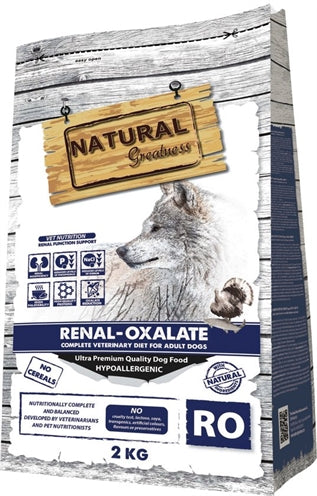 Natural Greatness Veterinary Diet Hund Niere Oxalat – Diätfutter bei Nierenproblemen