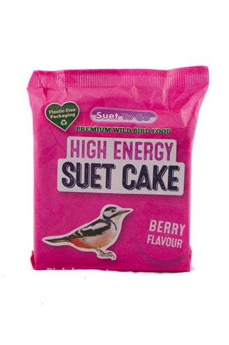 Suet To Go Energie Block Beeren – Energiefutter für Wildvögel mit Beerengeschmack