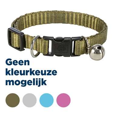 Trixie Katzenhalsband sortiert Sicherheitsverschluss verstellbar bunt für Katzen
