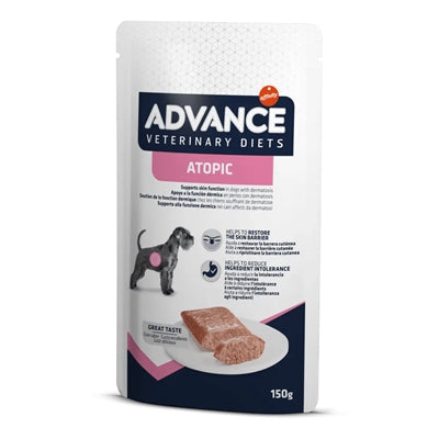 Advance Veterinary Diet Atopic Diätfutter Hund empfindliche Haut Dermatose