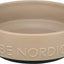 Trixie Be Nordic Voerbak Hond Keramiek / Rubber Taupe