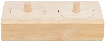 Trixie Spielzeug aus Holz für Ratten und Kaninchen – seitliche Ansicht