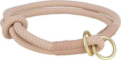 Trixie Halbwürger Halsband Rosa Hellrosa Detailansicht Verschluss Stopper