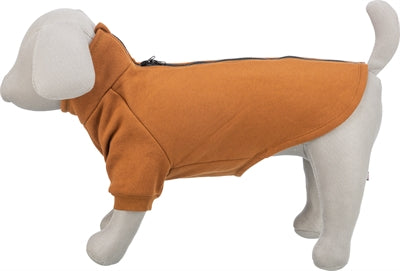 Trixie Amsterdam Hundepullover rost – Seitenansicht Citystyle