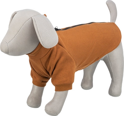 Hunde-Sweatshirt Trixie Citystyle Amsterdam rost – Rückenansicht