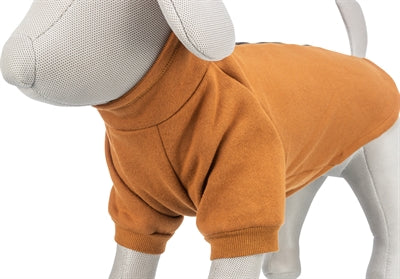 Trixie Amsterdam Citystyle Hundepulli rost – Detailansicht Aufdruck