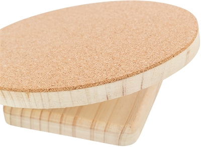 Detailansicht Kork und Holzmaterial Trixie Hamsterhaus Nager