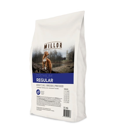 Millor Premium gepresstes Hundefutter Adult Normal – kaltgepresstes Trockenfutter für Hunde