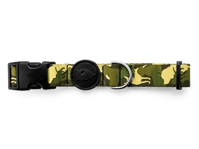 Morso Hundehalsband Vollmetall Hund Braun recycelt Detailansicht Schnalle und Muster