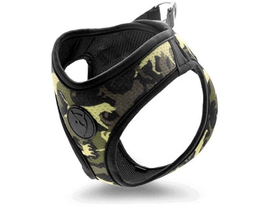 Morso Body Mesh Hundegeschirr recycelt Full Metal Dog braun atmungsaktiv nachhaltig