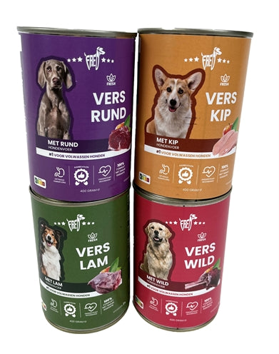 Freds Hundefutter Wild Detailansicht Konsistenz frisches Fleisch