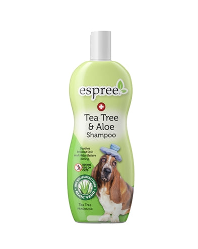 Espree Teebaum und Aloe medizinisches Hundeshampoo bei Hautirritationen
