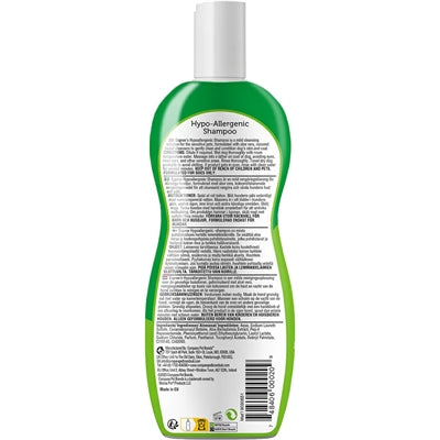 Espree Shampoo Hypoallergen Rückseite Inhaltsstoffe – Hundeshampoo empfindliche Haut sanft natürlich Pflege