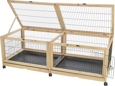 Trixie Innengehege für Meerschweinchen und Kaninchen geräumiger Freilauf