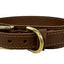 Sazzz Halsband Hond Pioneer Classic Leer Zadel Bruin