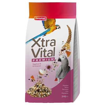Beaphar XtraVital Papagei Premiumfutter Samenmischung für Papageien