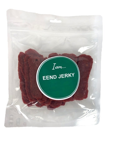 I Am Duck Jerky getrocknetes Entenfleisch Hundesnack in Streifenform