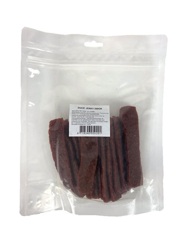 I Am Duck Jerky Entenstreifen Rückseite Inhaltsstoffe – Hundesnack Ente getrocknet Zusammensetzung