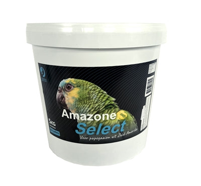 Hareco Amazon Select Papageienfutter mit Pellets für Amazonenpapageien