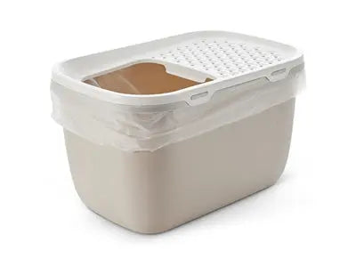 Savic Kattenbak Hop In Giant Wit / Mokka