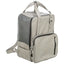 Trixie Hondentas Rugtas Citystyle Kunstleer Lichtgrijs