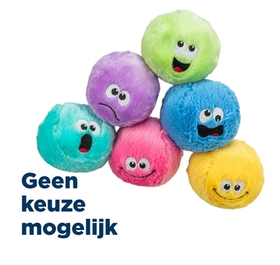 Trixie Plüschball aus recyceltem Material sortierte Farben für Katzen